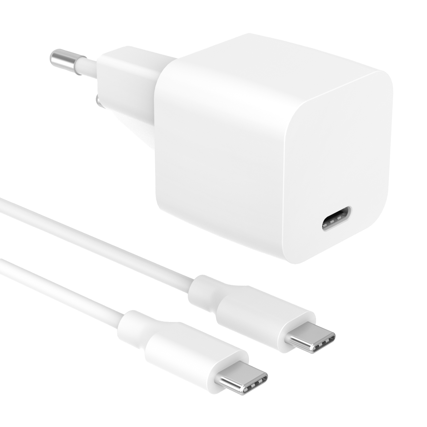【EU Plug】20W USB-C Fast Charging GaN Charger