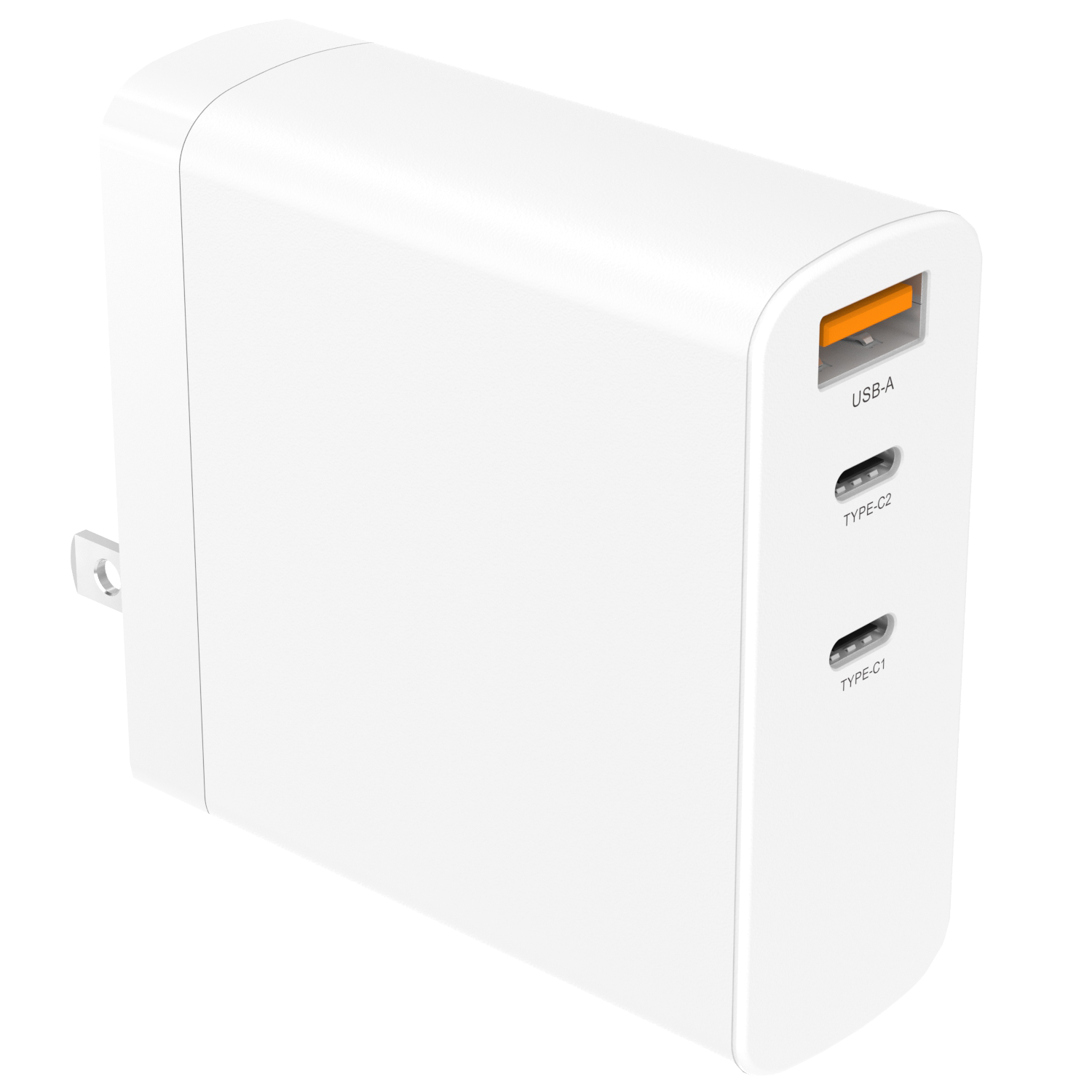 【US Plug】140W Multi-Port USB-C & USB-A Fast Charging GaN Charger