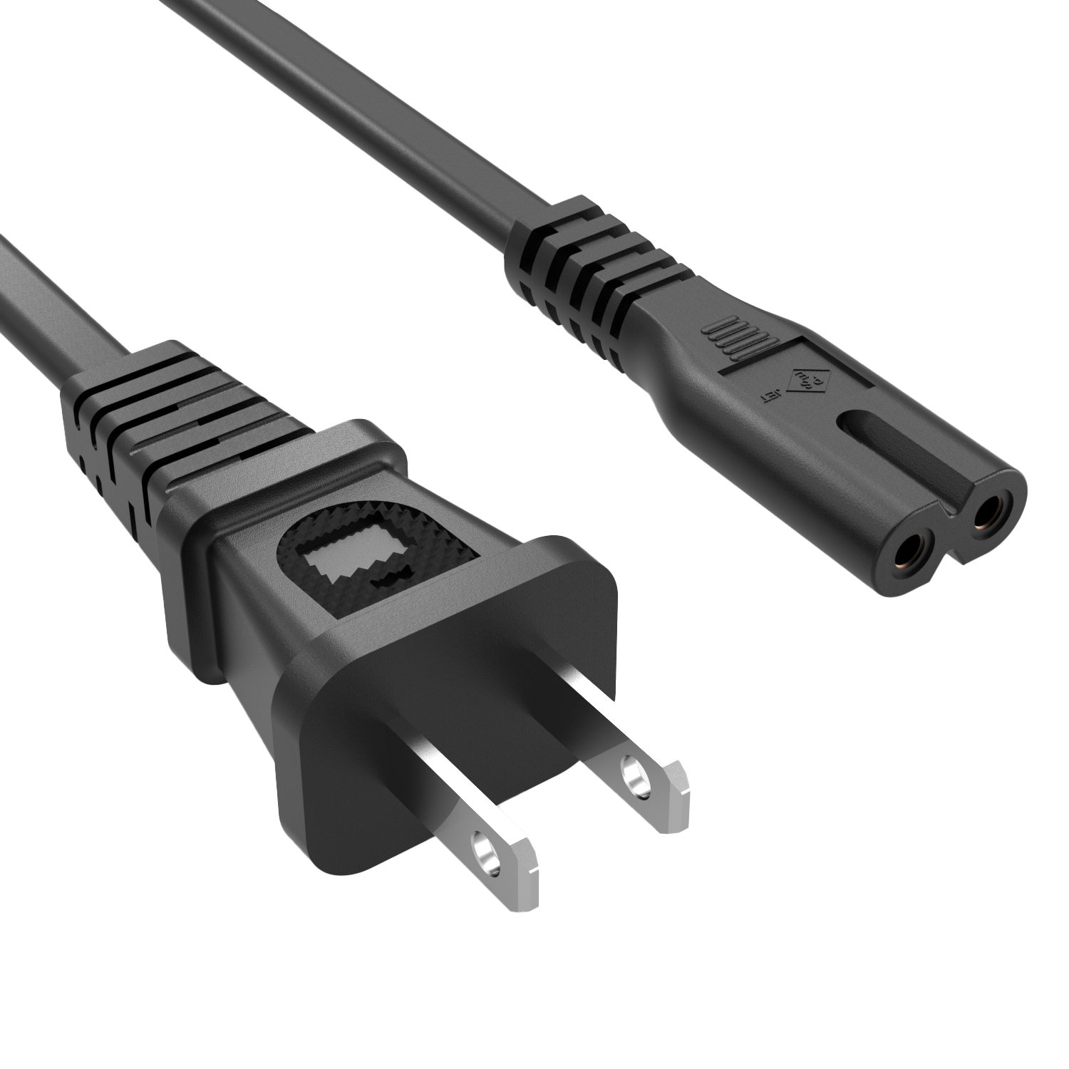 【JP Plug】IEC320 C7 AC Power Cord Cable 3.9ft
